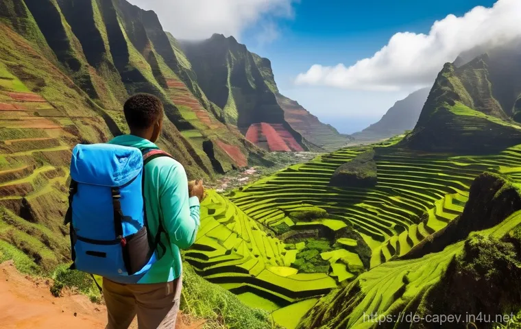 카보베르데 부동산 시장 - A serene and expansive landscape on Boa Vista, Cape Verde, at sunset. Golden sand dunes stretch endl...